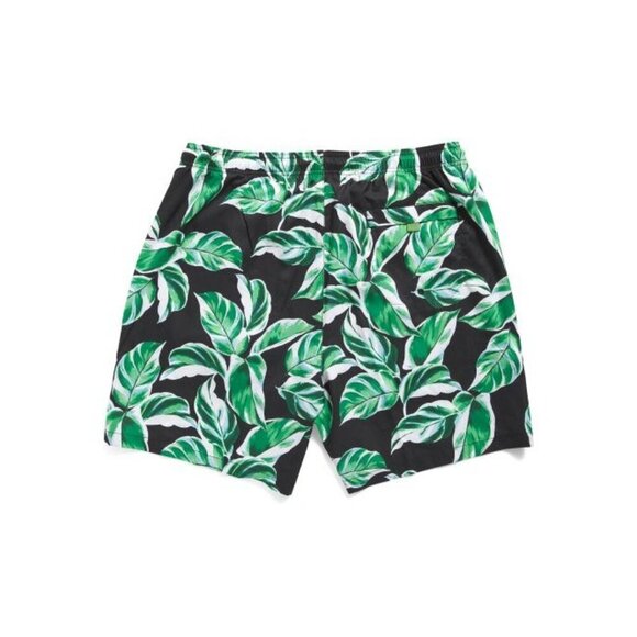 Tommy Bahama Mens Green Black Big Tall Tropical Harbor Swim Trunks Sz 3XL New - Picture 3 of 12